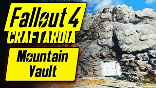 Fallout 4 Kingsport Lighthouse Mountain Vault  Fallout 4 Settlement Building PC [upl. by Kan]