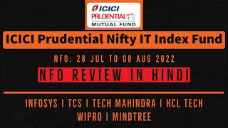 ICICI Prudential Nifty IT Index Fund  NFO review  ICICI MF NFO arthvardhan [upl. by Cyndi740]