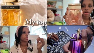 Current favorite Fragrances 2024  New Alien Hypersense Cartier La Panthere Parfum amp Jo Malone [upl. by Leeke]