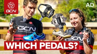 Road Vs MTB Clipless Pedals Which Are Best For You [upl. by Norita]