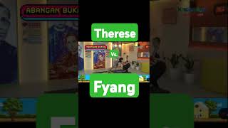 Pbb house challenge Therese vs Fyang fypシ゚viral youtubeshorts [upl. by Kciwdahc]