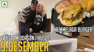 IKEATUR BYGGER MØBLER OG FØRSTE MIDDAG Vlogmas 09 [upl. by Anidal]