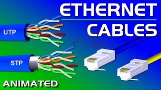 Ethernet Cables UTP vs STP Straight vs Crossover CAT 55e678 Network Cables [upl. by Falo]