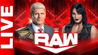 🔴WWE RAW Live Stream  Cody Rhodes LIVE  Full Show Reactions 101424 [upl. by Llemert]