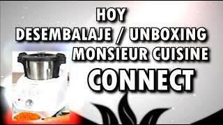 Funcionamiento  Unboxing Monsieur Cuisine Connect Lidl Silvercrest Español [upl. by Mairim]