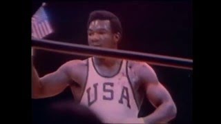 1968 Olympic Heavyweight Final  George Foreman vs Jonas Cepulis [upl. by Charles]