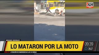 🚨 Hay dos detenidos por el asesinato motochorro en Quilmes la impactante edad de uno de ellos [upl. by Alemrac]