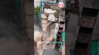 Demolition of dilapidated buildings [upl. by Ike]