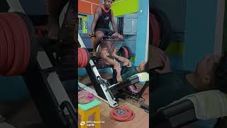 220 kg leg press 14 rap gymworkout  do subscribe ✌️ [upl. by Nylavad]