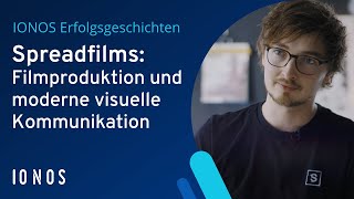 Spreadfilms Filmproduktion und moderne visuelle Kommunikation  IONOS [upl. by Annawak]