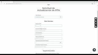 Solicitud de Actualización de RTN [upl. by Everson]