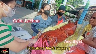 Cebu Lechon  Crispy Lechon  KaLebs Lechon Cebu [upl. by Clausen344]