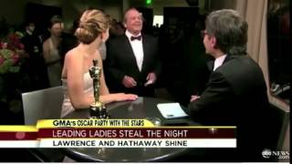 Jack Nicholson hits on Jennifer Lawrence [upl. by Atiek]