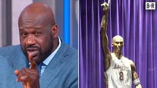 Shaqs Emotional Reaction to Kobe Bryant Statue Unveiling  Inside the NBA [upl. by Born]