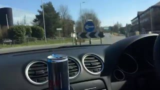 Passenger Ride in a Crazy Audi RS4 Miltek Acceleration Loud [upl. by Enileoj746]