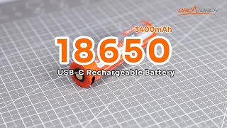 Guide to OrcaTorch 18650 USBC Battery [upl. by Nade]