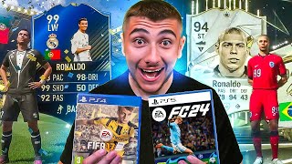 I Opened Packs On Every FIFA 1924 [upl. by Inalaehon580]