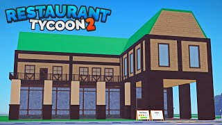 Lets Build a Cozy Tavern Restaurant Tycoon 2 [upl. by Aihsatan]