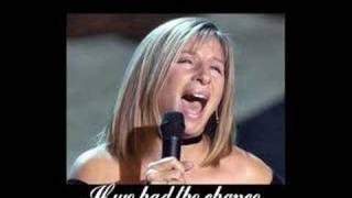 Barbara Streisand  The Way We Were Lyrics [upl. by Sells597]