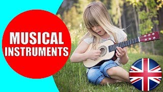 Musical Instruments Sounds for Kids to Learn  Videos of Music Instruments HD for Children [upl. by Begga]