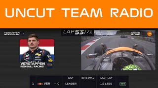 NORRIS vs VERSTAPPEN  LAP5364 TEAM RADIO  2024 Austrian Grand Prix [upl. by Arihk199]