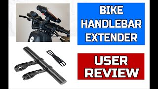 Review  Bike Handlebar Extender [upl. by Sarson]