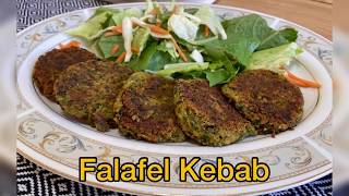 Falafel Kebab Recipe  How to make Falafel  Vegan  Vegetarian Kebab Recipe  GKD Recipes [upl. by Market328]