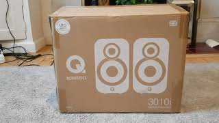 Unboxing Q Acoustics 3010i speakers [upl. by Arval]