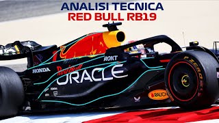 Red Bull RB19 lanalisi tecnica dellultimo gioiello di Newey [upl. by Ytsirt]