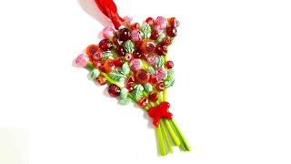 Fused Glass Eternal Bouquet of Flowers [upl. by Dnarb]