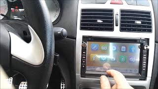 AUTORADIO MULTIMEDIA ANDROID SUR PEUGEOT par BASSEVELLE AUTO SERVICES [upl. by Aholla]