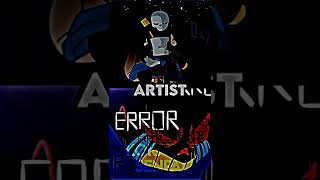 Ink Sans Vs Error Sans  Errorsans inksans shorts [upl. by Drofyar]