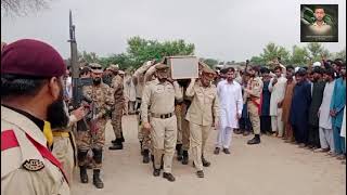 Pakistan Armys Martyred Soldiers Laid to Rest with Full Military Honours [upl. by Gine642]