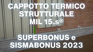 Cappotto termico strutturale antisismico per Superbonus 110 e Sismabonus [upl. by Geordie]