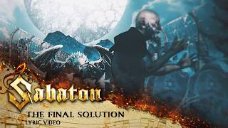 SABATON  The Final Solution Official Lyric Video [upl. by Tayler]