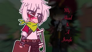 My Head Is A Jungle  TW🩸PINK BLOOD  SCARS  EburneanTommy AU Made by Blubluby  Gacha DSMP [upl. by Angell]