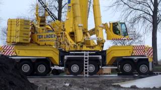 LIEBHERR LTM 11200 HIJSEN HOED WINDMOLEN DEEL TWEE [upl. by Milo]