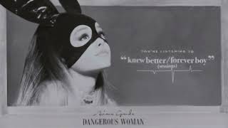 Ariana Grande  Recording  Knew Better Forever Boy  Full Studio Session  Dangerous Woman [upl. by Polito]