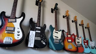 The Guitars Of Kurt Cobain  Nirvana Tone Fender Mustang Jaguar Univox HiFlier Vandalism Strat [upl. by Aracal]