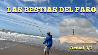 LAS BESTIAS DEL FARO QUERANDI PESCA VARIADA EN EL FARO TREMENDAS CAPTURAS [upl. by Goldman823]