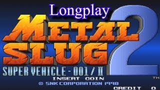 Longplay Metal Slug 2 Arcade  Modo um Jogador Jogo completo [upl. by Egamlat]