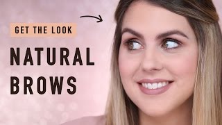 THE EASIEST BROW TUTORIAL  how to fill your eyebrows [upl. by Acirahs]