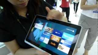 Acer Iconia W700 Tablet im Hand On DE [upl. by Asoral]