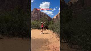 Zion National Park  Springdale UTAH 🇺🇸 shorts [upl. by Aryam]