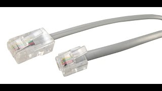 How to fix  make ethernet network cable with telephone cable [upl. by Cherry]