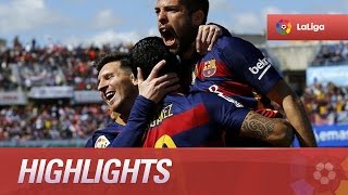 Highlights Granada CF 03 FC Barcelona [upl. by Biagi]