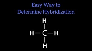 EASY Method to Find the Hybridization of an Atom  Chemistry [upl. by Acim]