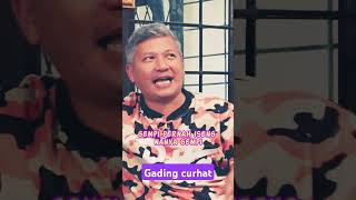 Gading marten curhat di agak laen gadingmarten agaklaen boris bene oki jegel youtube [upl. by Libove]