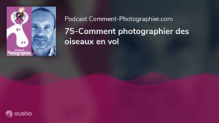 75Comment photographier des oiseaux en vol [upl. by Debra]