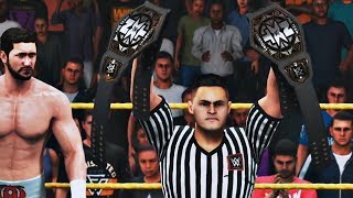 WWE 2K19 My Career Mode  Ep 11  TAKEOVER REMATCH FOR THE NXT TAG TITLES [upl. by Yelyr]